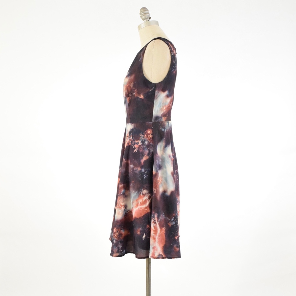 ❌SOLD❌Modcloth Galaxy Print Fit & Flare Dress - Picture 5 of 7